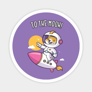 To The Moon Magnet